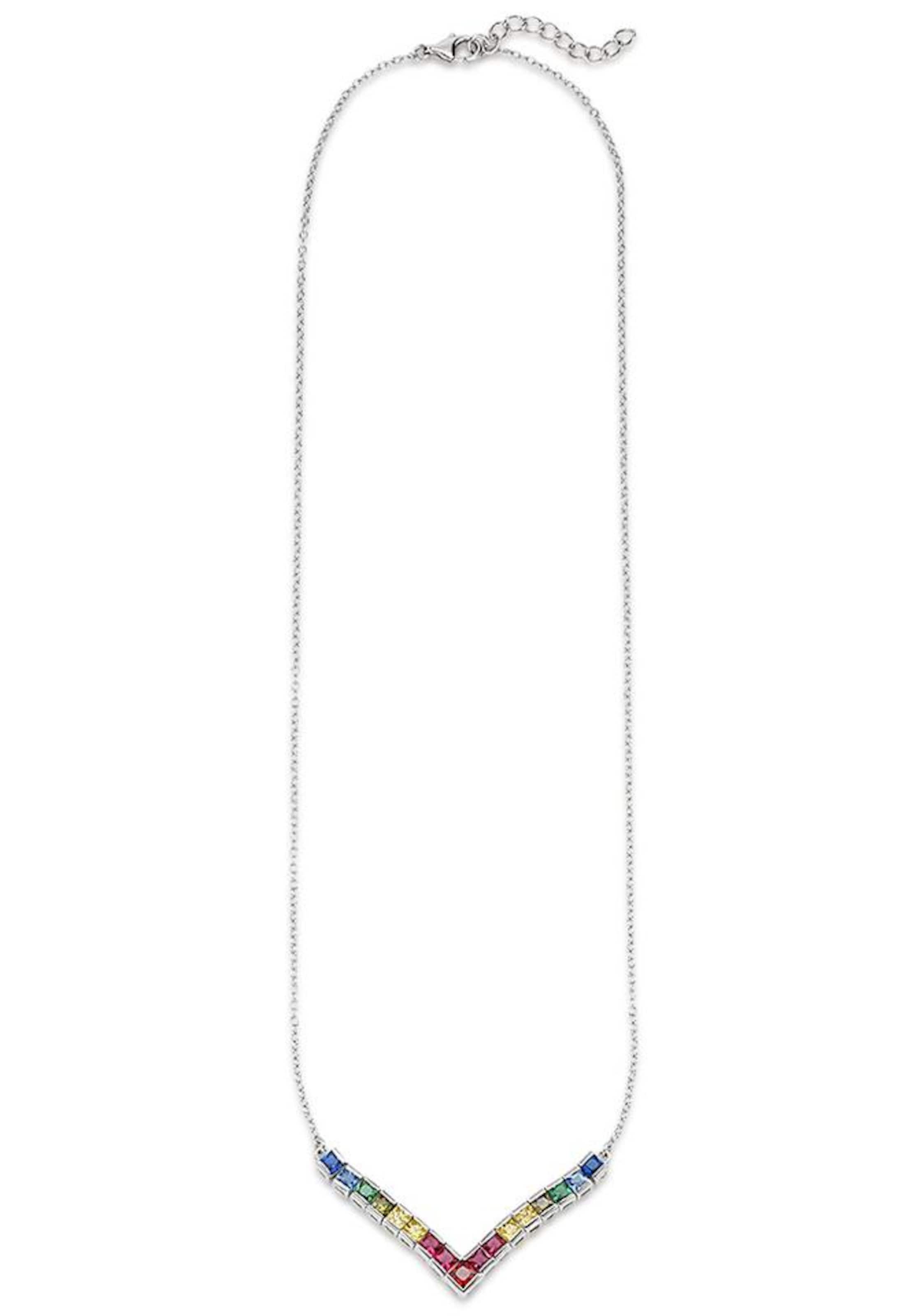 Bruno Banani Necklace in Silver: front