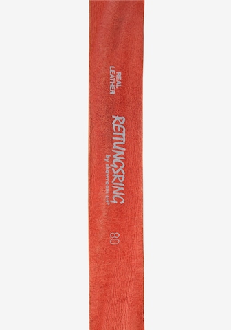 RETTUNGSRING by showroom 019° Belt in Red