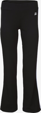 H.I.S Flared Pants in Black: front