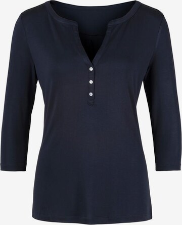 LASCANA Shirt in Blau