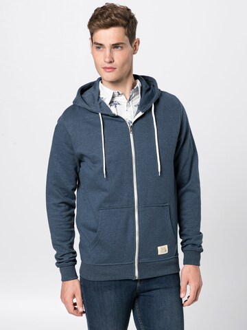 BLEND Sweatshirt 'NOOS' in Blauw: voorkant