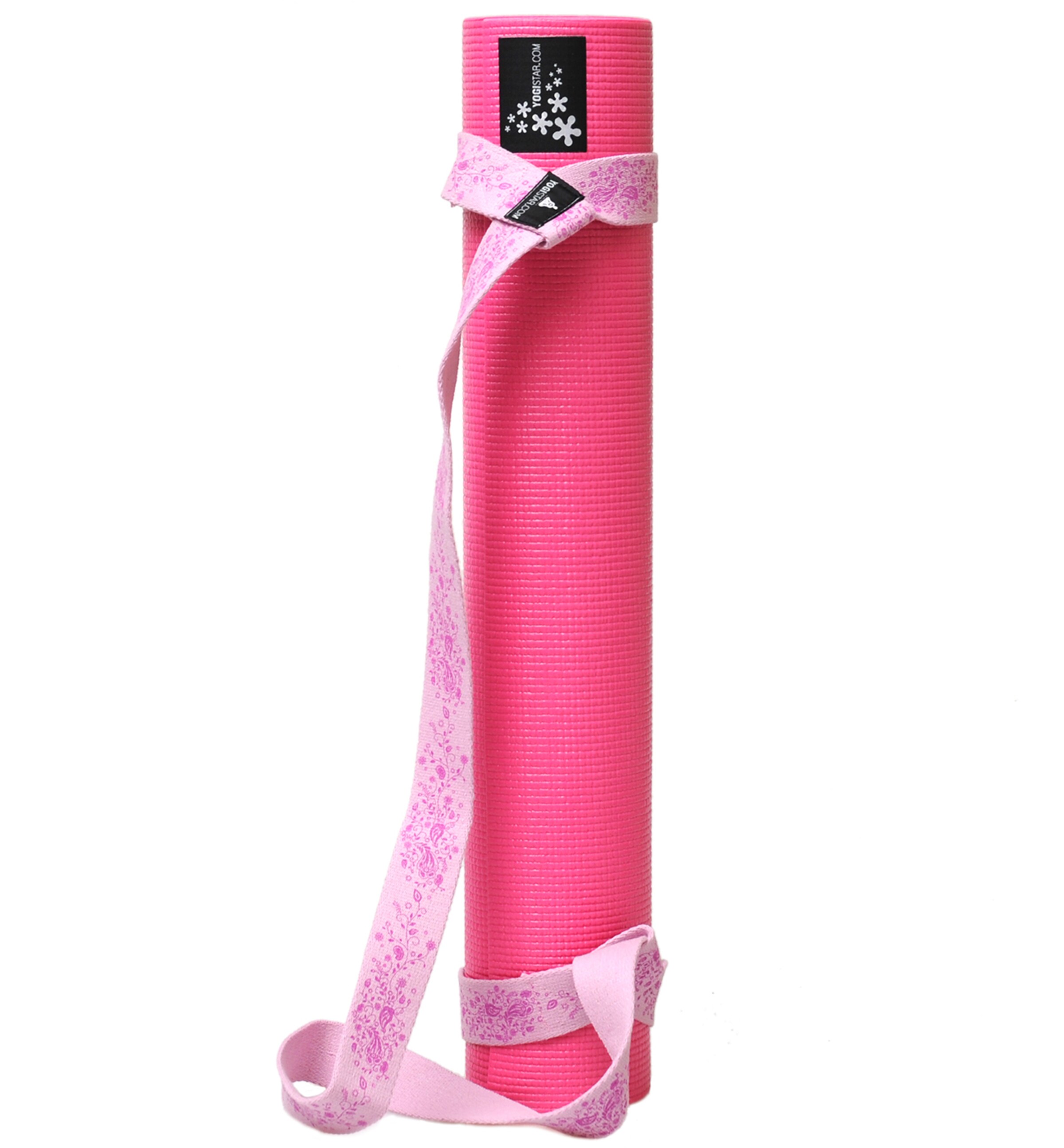 YOGISTAR.COM Yoga-set Carry in Pink: Vorderseite
