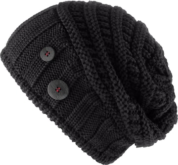 Eisbär Beanie in Black: front