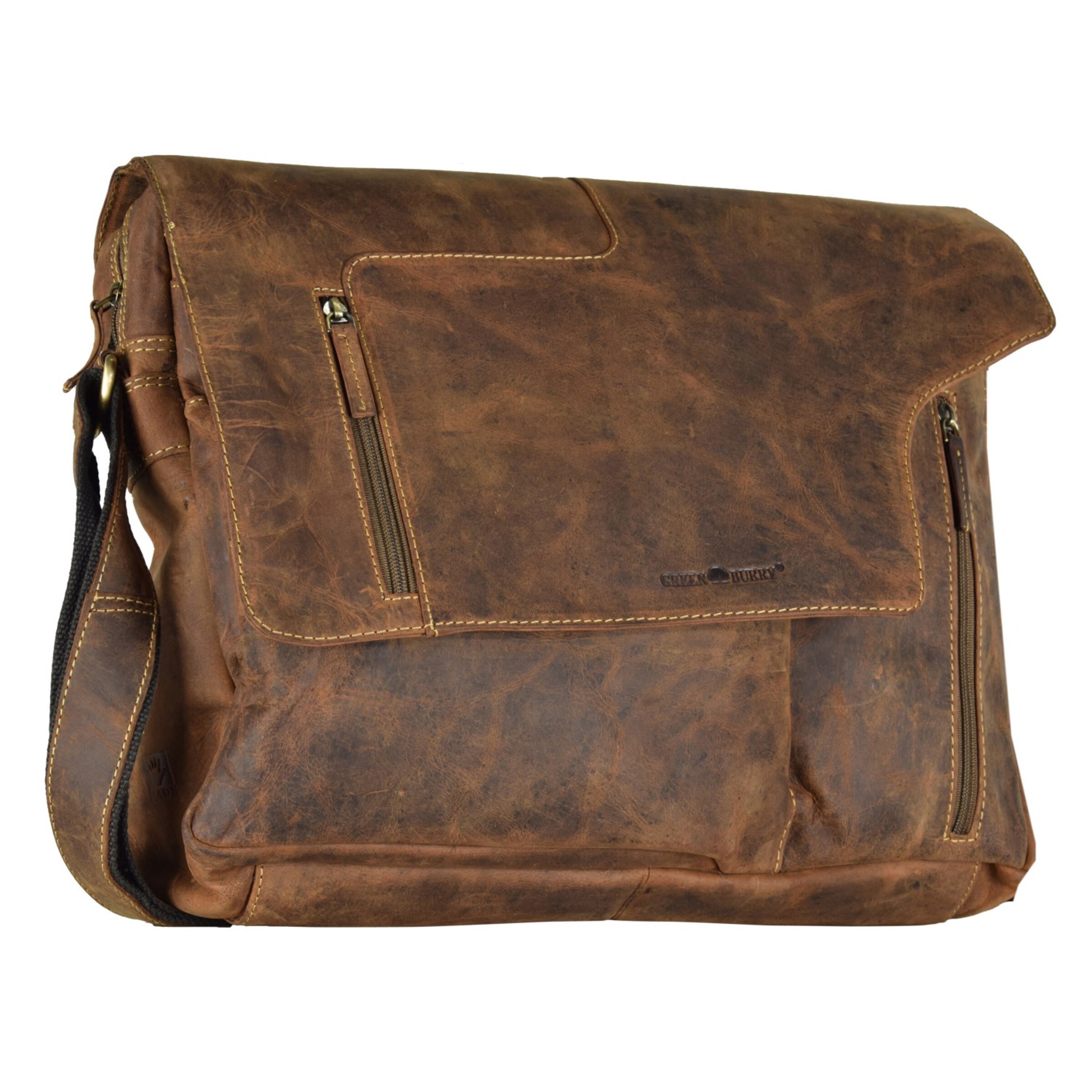GREENBURRY Crossbody bag in Brown: front
