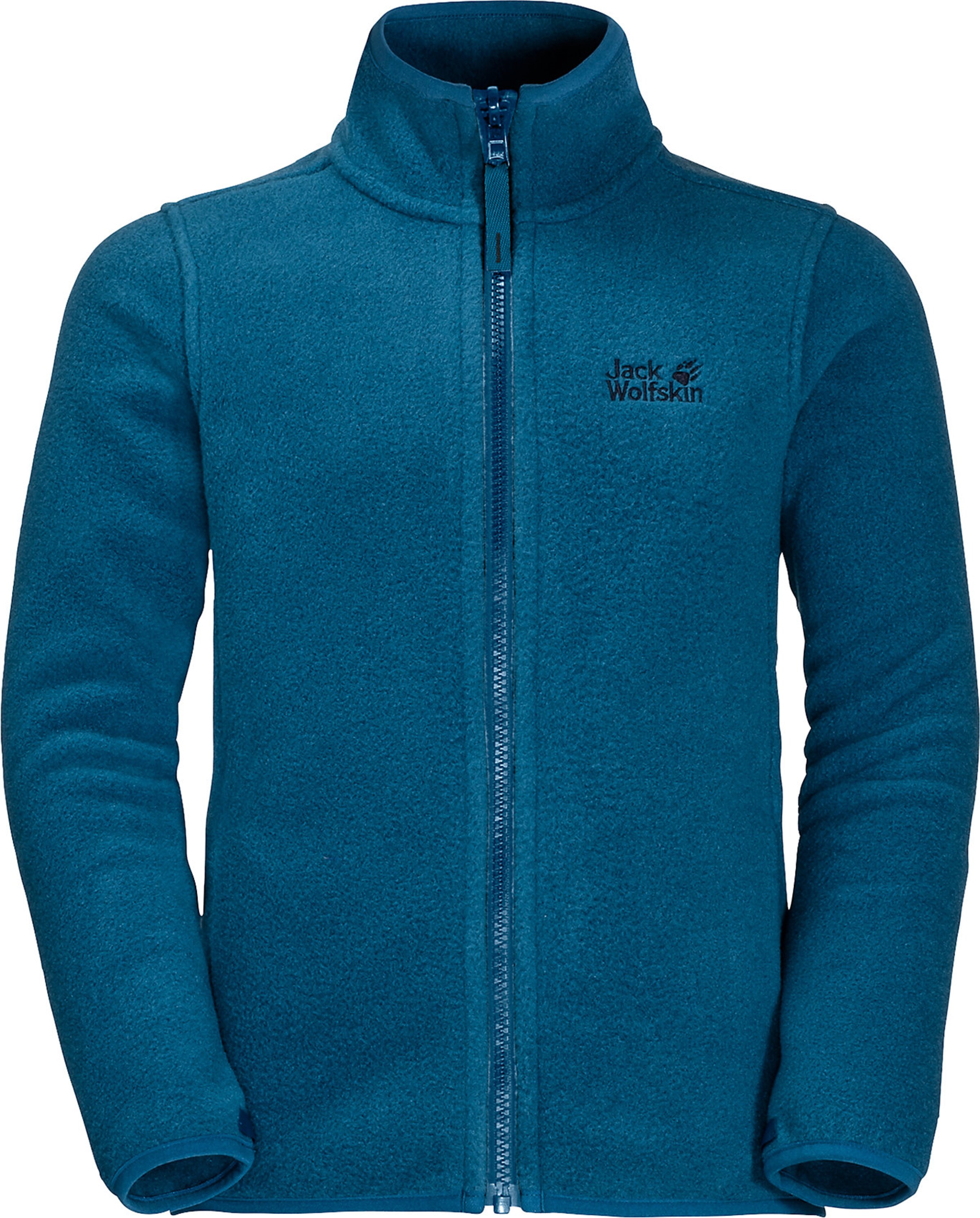 JACK WOLFSKIN - Fleecejacke 'Baksmalla' in himmelblau