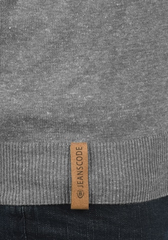 INDICODE JEANS Strickpullover 'Demarcus' in Grau