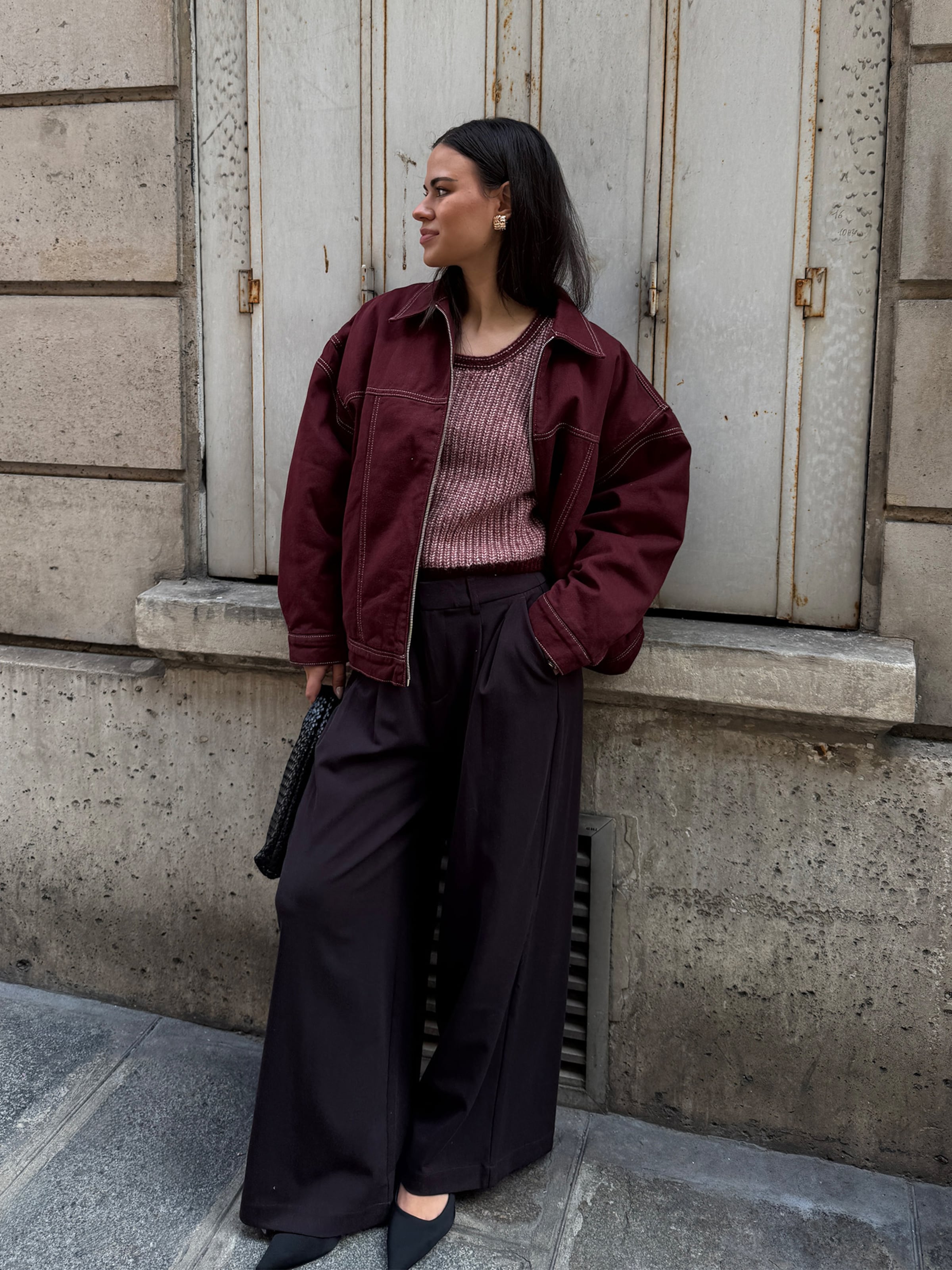 Blanka - Workwear Jacket And Knit Look