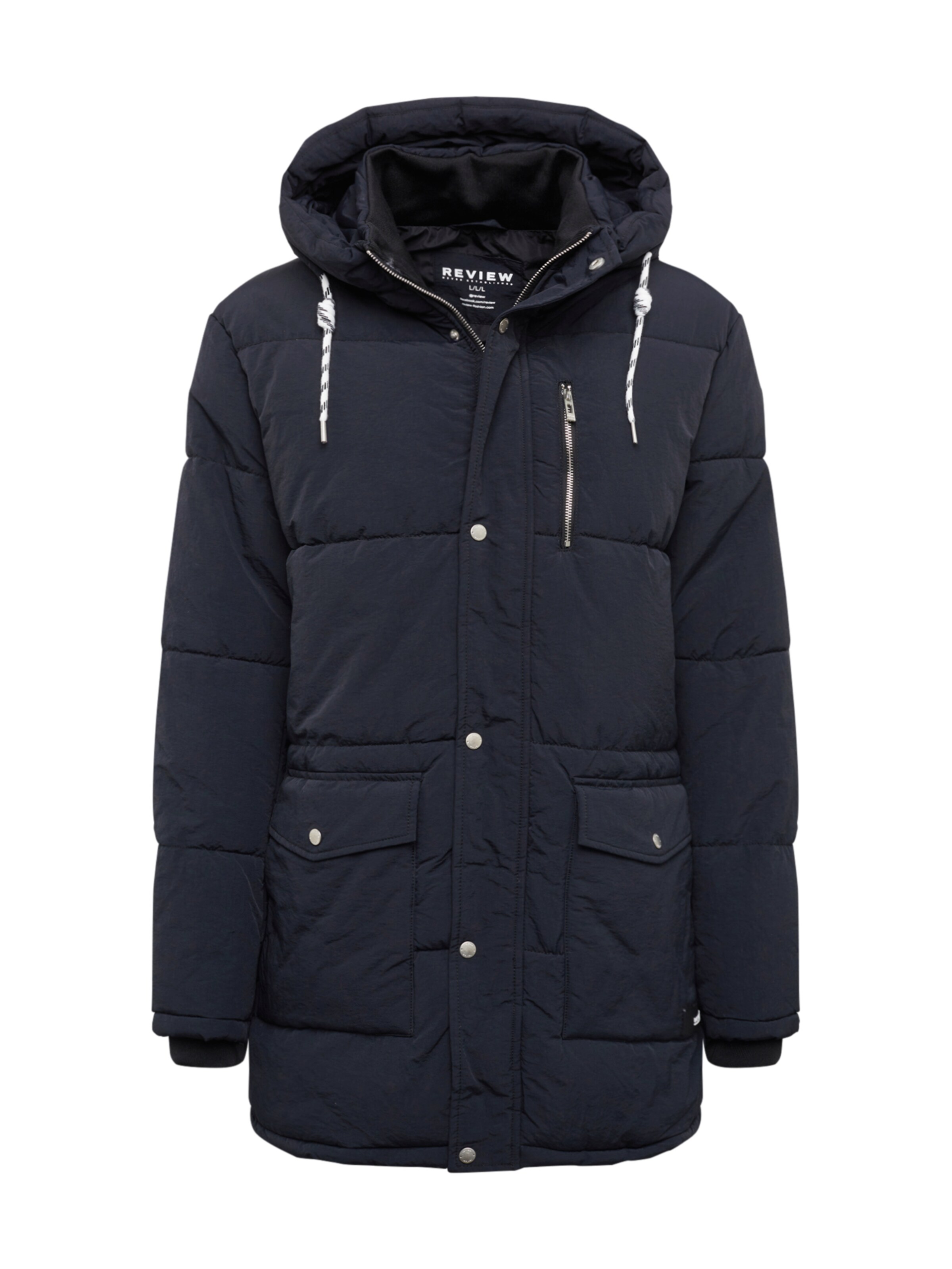 Review - Winterparka 'BIG PUFFA' in de kleur Zwart