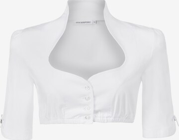 STOCKERPOINT Блузка от традиционного костюма в Белый: спереди