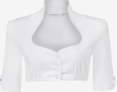 STOCKERPOINT Blouse folklorique en blanc, Vue avec produit