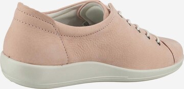 ECCO Športni čevlji z vezalkami 'Soft 2.0' | roza barva