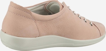 ECCO Schnürschuh 'Soft 2.0' in Pink