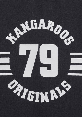 KangaROOS Badeanzug 'Sporty' in Schwarz