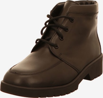 Ganter Lace-Up Ankle Boots in Brown: front