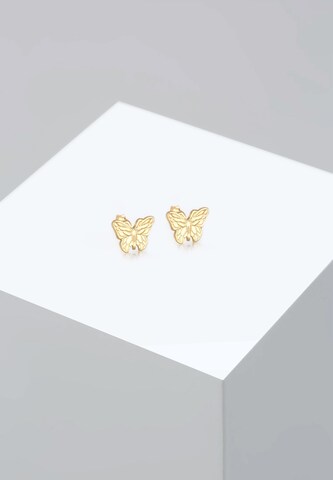 ELLI Ohrringe 'Schmetterling' in Gold