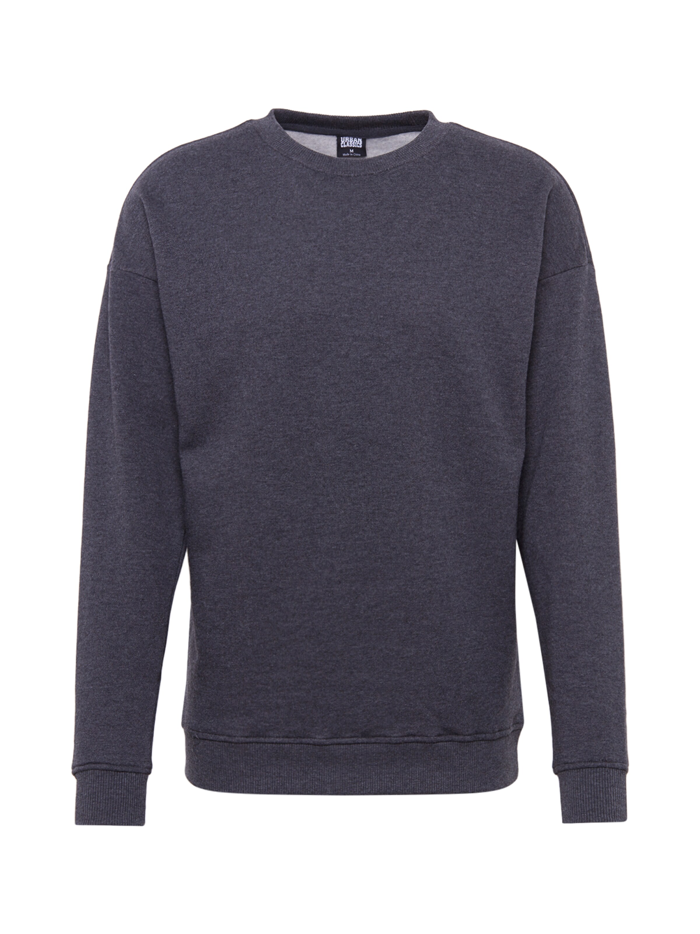 Men Plus sizes | Urban Classics Sweatshirt in Anthracite - TS45226
