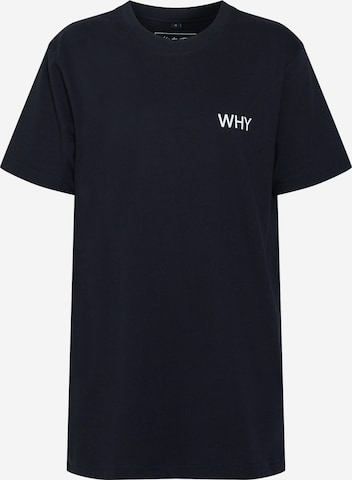 Merchcode Shirt 'Why' in Black: front