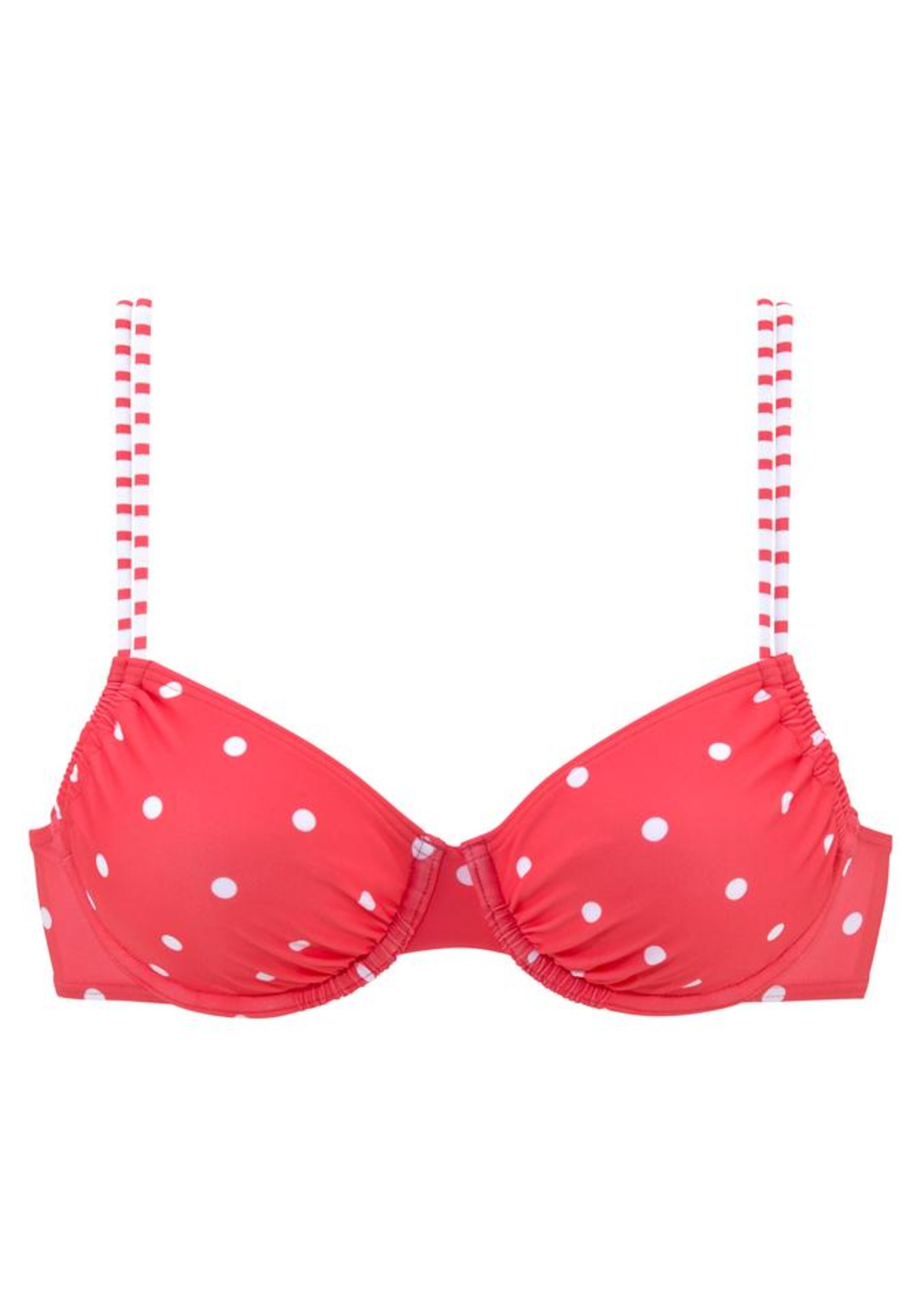 s.Oliver - Clásico Top de bikini 'Audrey' en rojo: frente