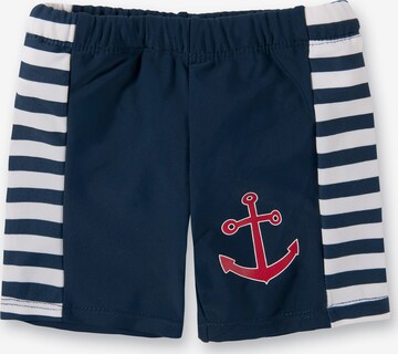 PLAYSHOES Swim Trunks in Blue: front