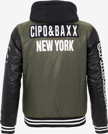 CIPO & BAXX Between-Season Jacket in Green