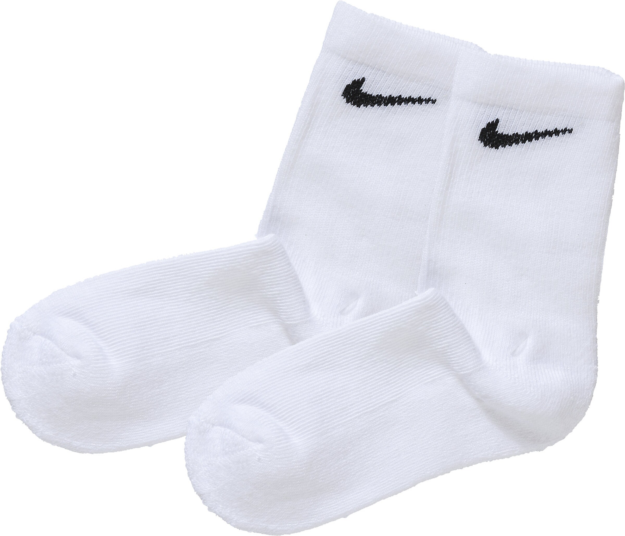 Chaussettes de sport 'Crew' NIKE en blanc