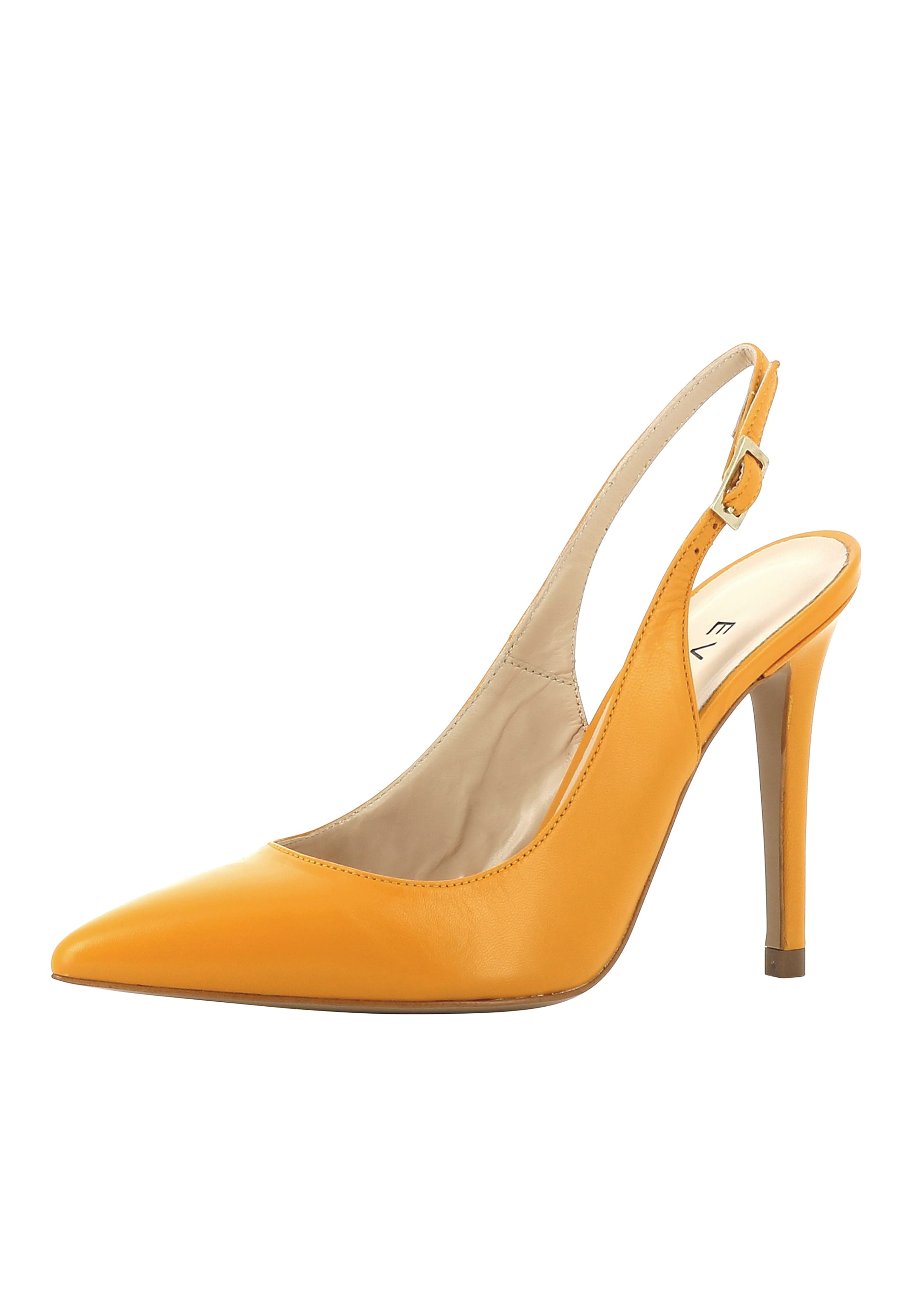 EVITA Slingback Pumps in Orange: front
