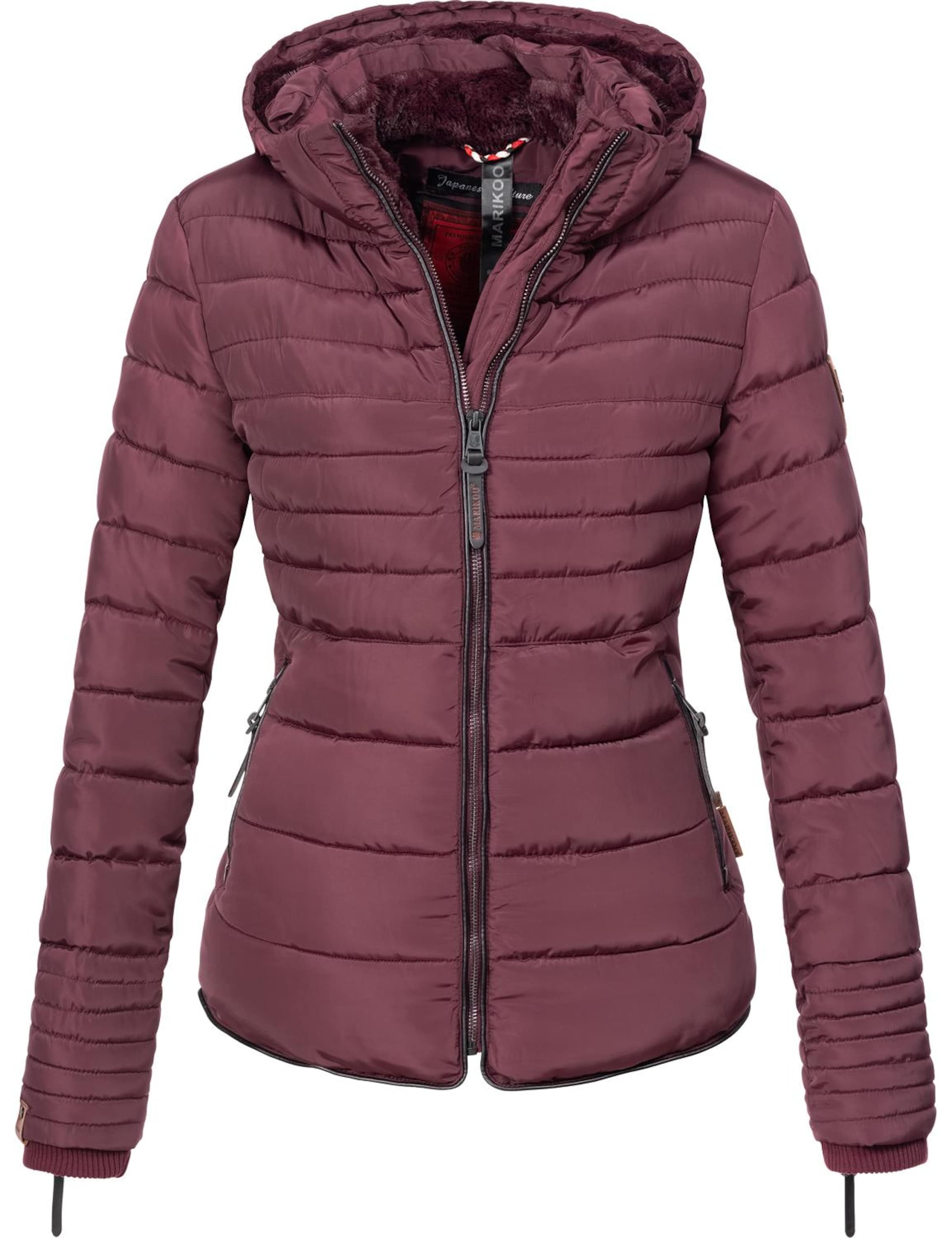 MARIKOO Talvejope 'Amber', värv punane: eest vaates
