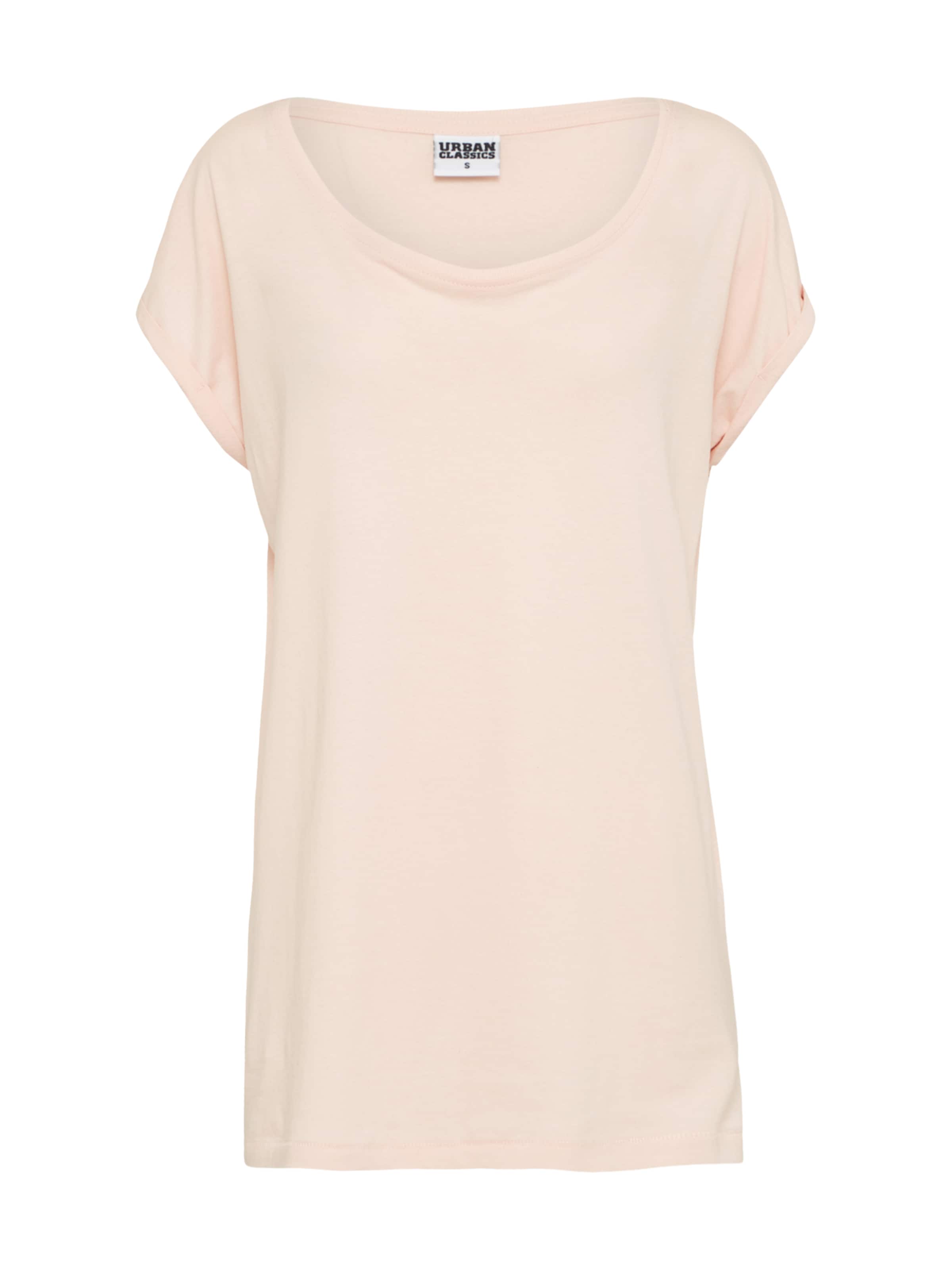 T-shirt Urban Classics en rose : devant