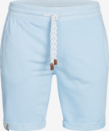 INDICODE JEANS Shorts 'Aldrich' in Blau: predná strana