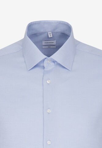 Coupe slim Chemise business SEIDENSTICKER en bleu