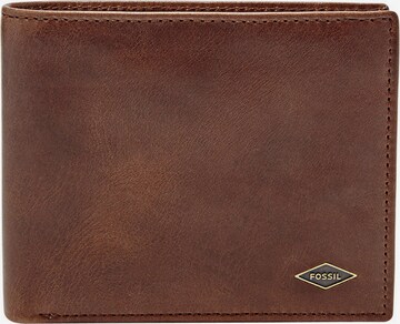 Porte-monnaies 'Ryan' FOSSIL en marron : devant