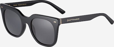 Kapten & Son Saulesbrilles 'Florence All Black', krāsa - melns, Preces skats