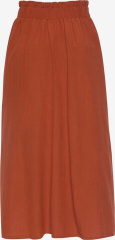 LASCANA Skirt in Brown