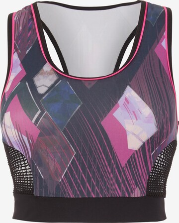 KAMAH Bustier Sport-BH 'Rumena' in Mischfarben: predná strana