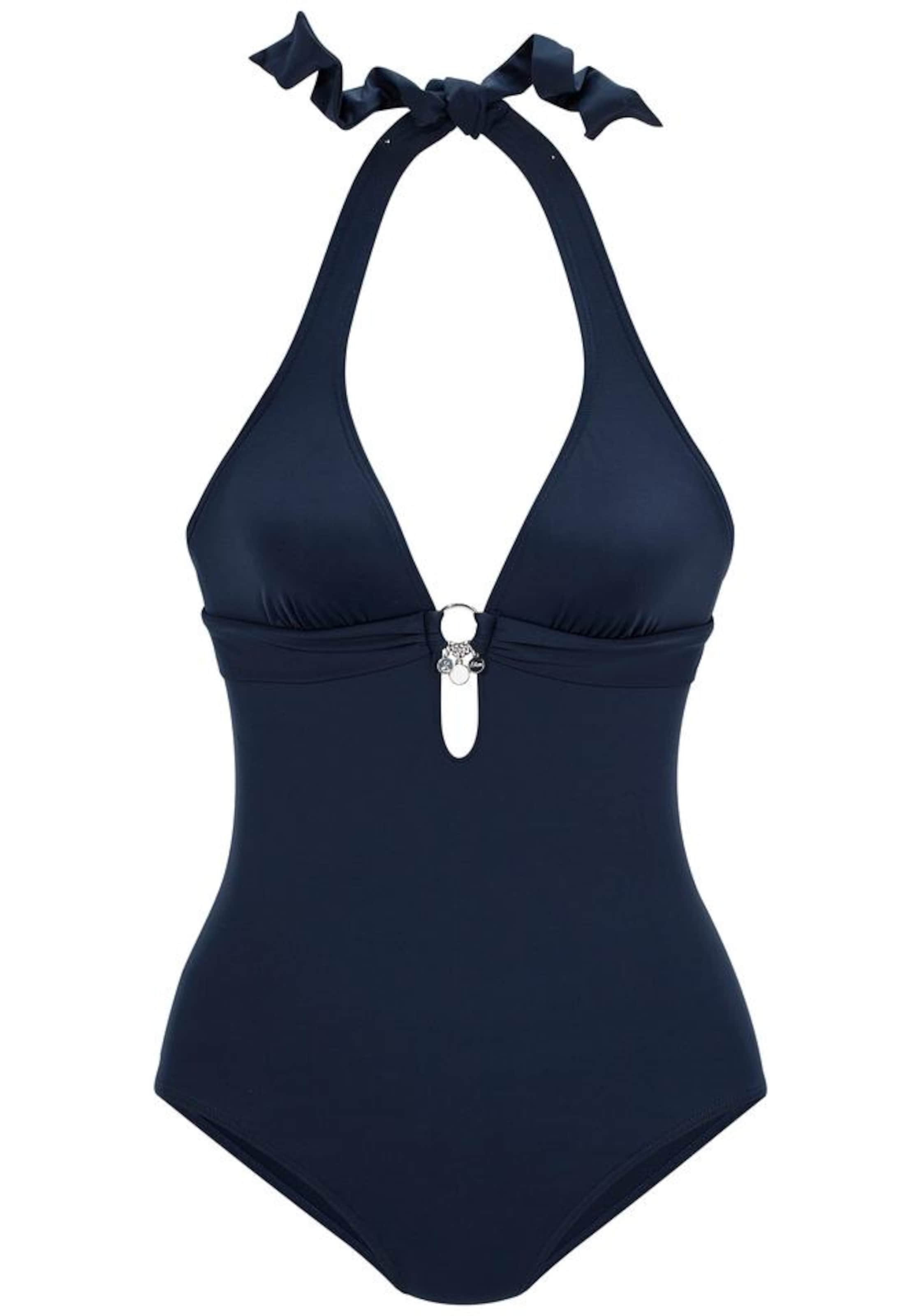 s.Oliver Swimsuit 'Tonia' in Blue: front