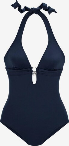 Triangle Maillot de bain 'Tonia' s.Oliver en bleu : devant