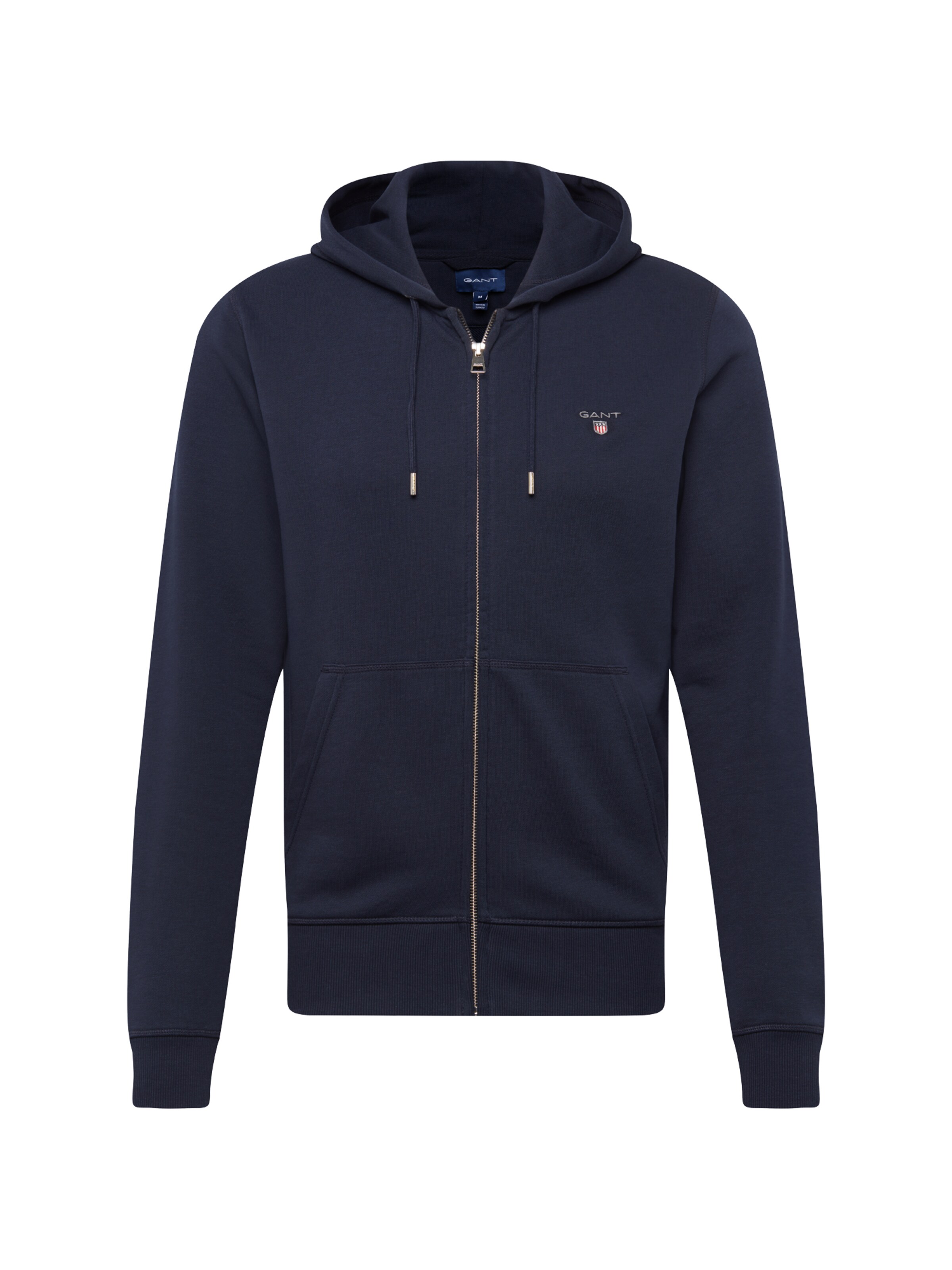 gant original full zip hoodie