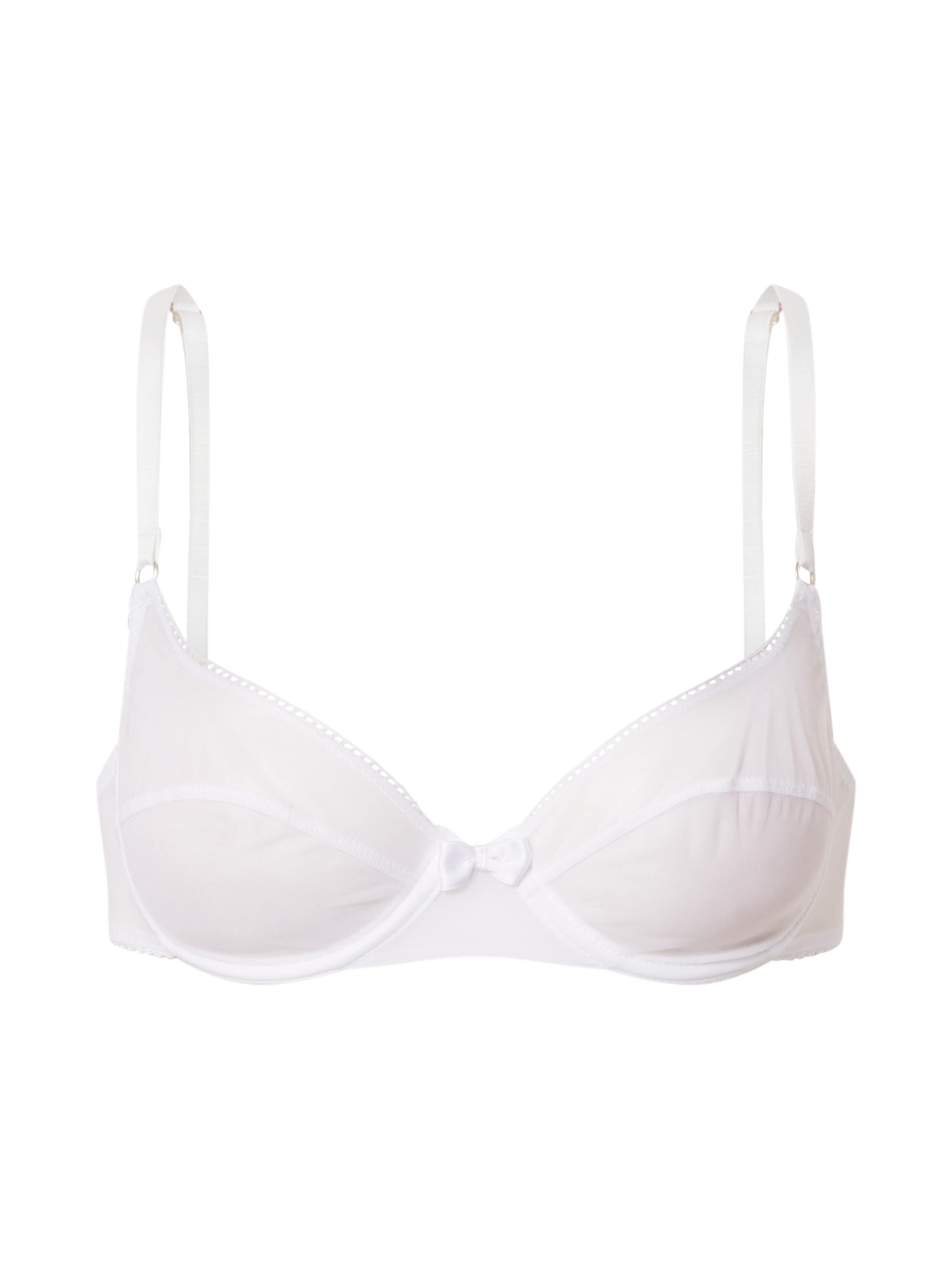 blush Lingerie Regular Bra 'Beate' in White: front