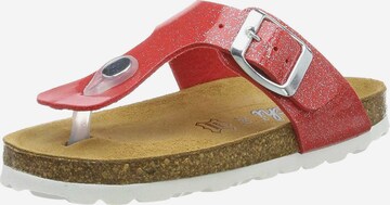 LURCHI Sandals in Red: front
