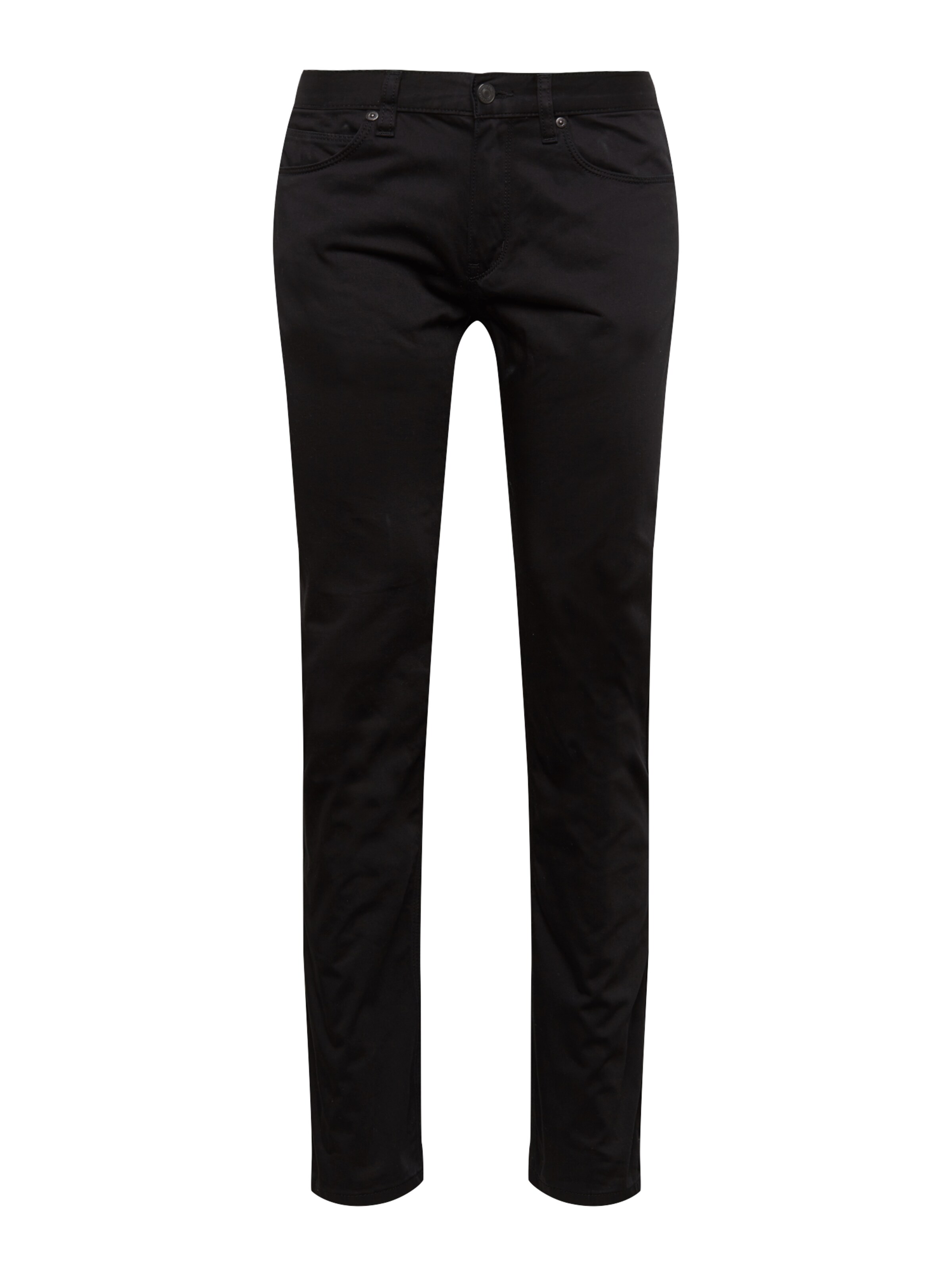 HUGO - Jeans '708' in de kleur Black denim