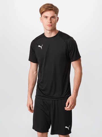 PUMA Funktionsshirt 'Liga Training' in Schwarz: predná strana