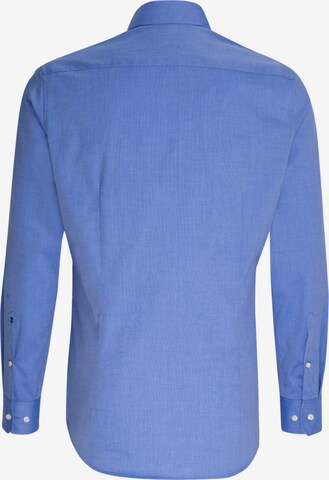 Coupe regular Chemise business SEIDENSTICKER en bleu