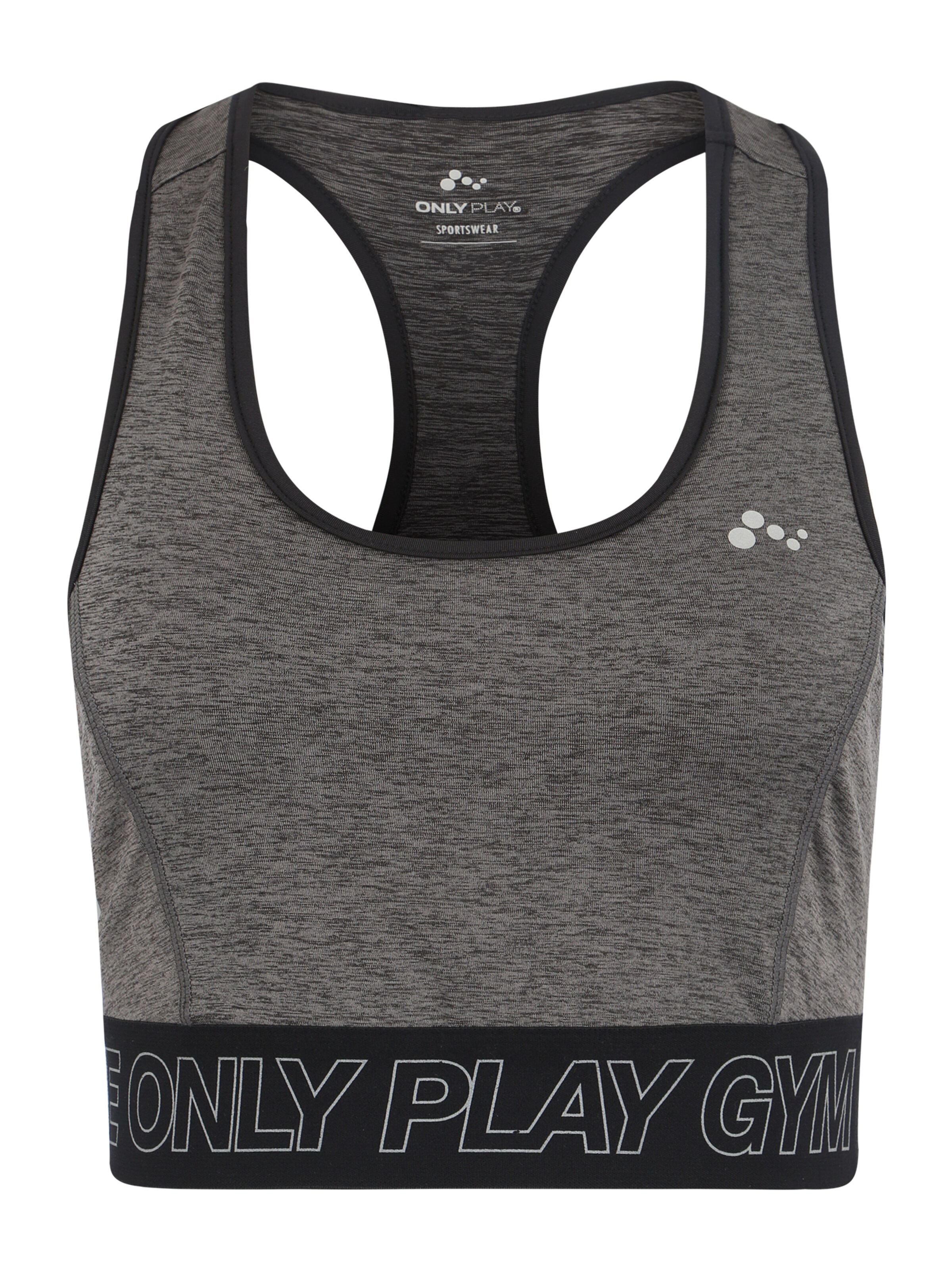 ONLY PLAY - Sport bh 'onpJACEY SPORTS BRA' in de kleur Donkergrijs