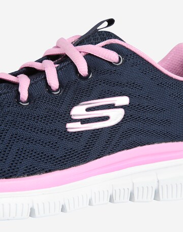 SKECHERS Низкие кроссовки 'Graceful Get Connected' в Синий