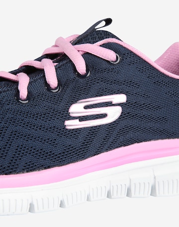 SKECHERS Ниски маратонки 'Graceful Get Connected' в синьо