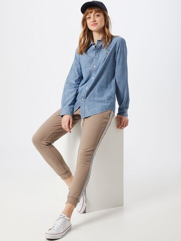 Polo Ralph Lauren Blouse 'CHAMBRAY' in Blauw