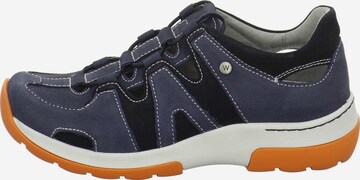 Wolky Sportieve veterschoen in Blauw