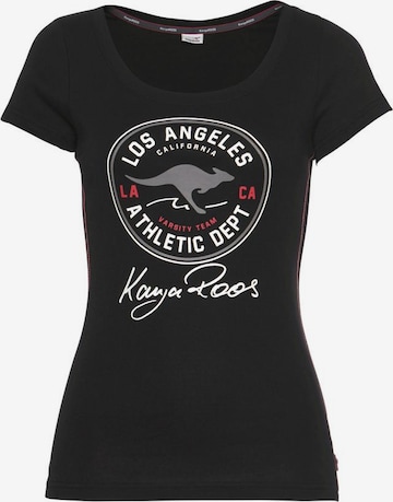 KangaROOS Shirt in Black: front