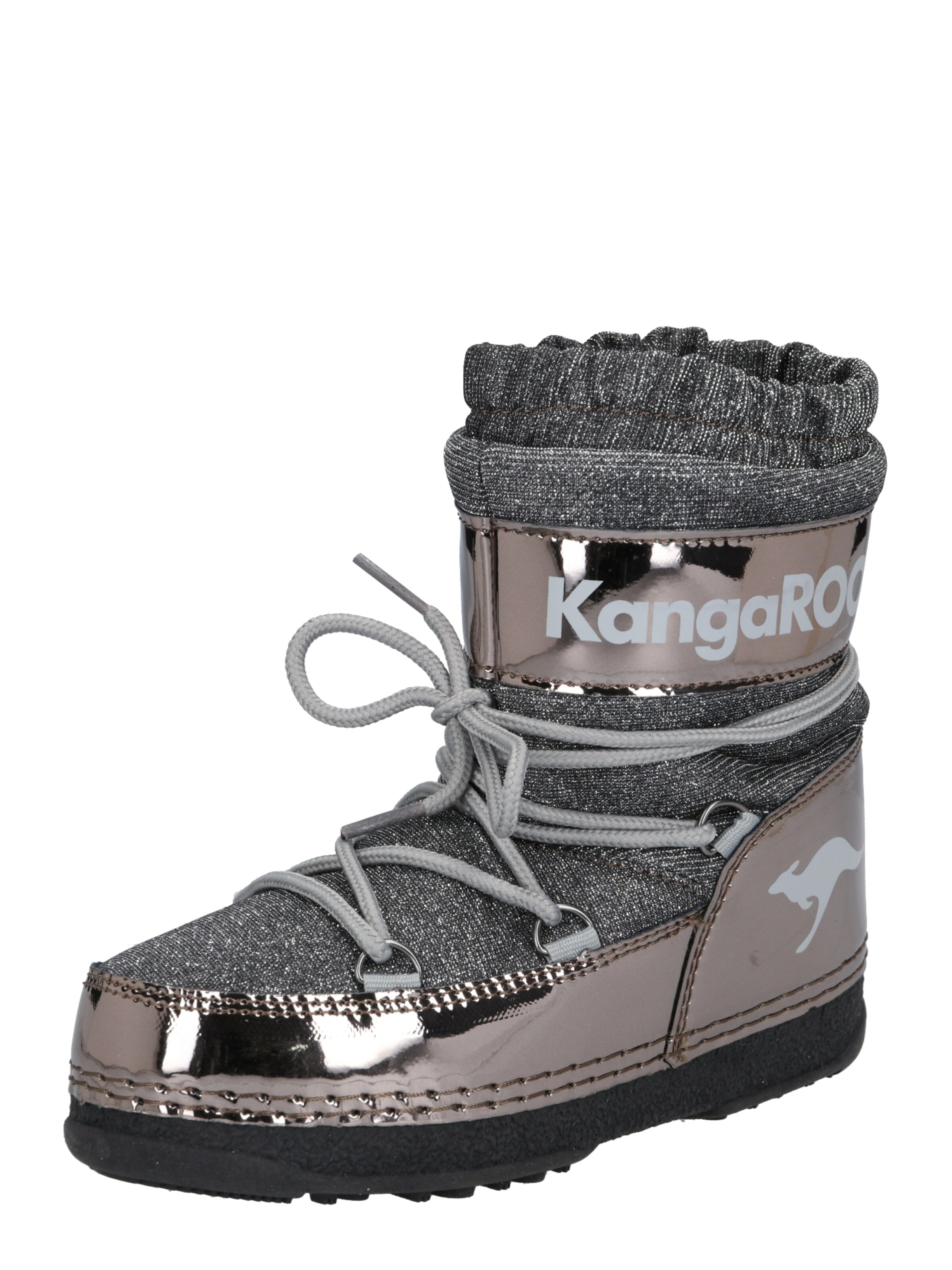 KangaROOS - Snowboots 'K-Moon' in de kleur Grijs
