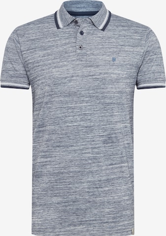 INDICODE JEANS Poloshirt 'Conley' in Blau: predná strana